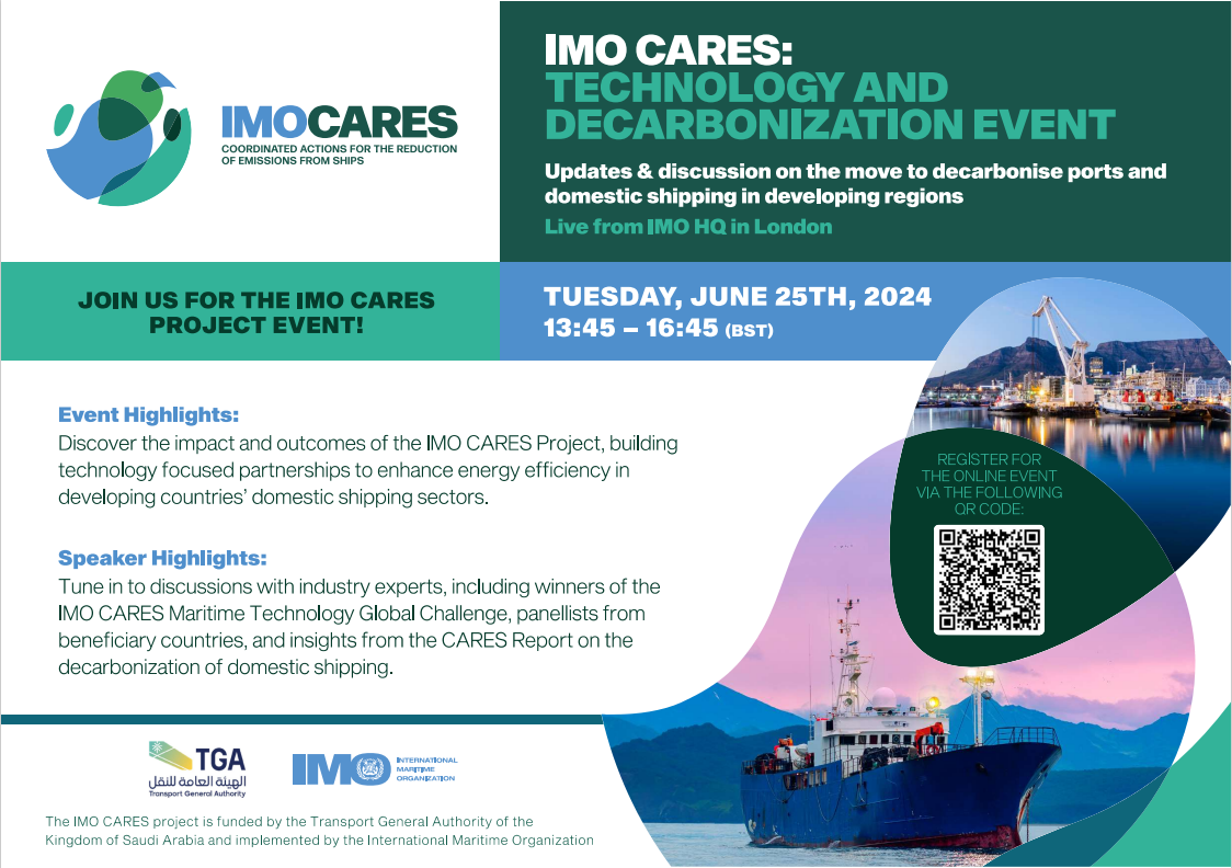 IMO CARES TECHNOLOGY AND DECARBONIZATION EVENT